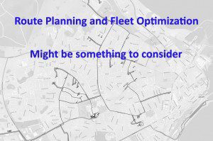 cost cutting with route planning