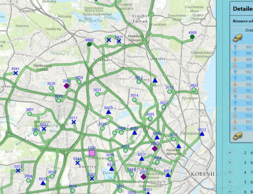 New demo of RLP GIS version for scheduling in Demand Responsive Transport