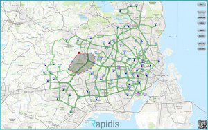Demand responsive transport route planning for ArcGIS